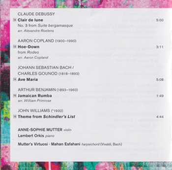CD Anne-Sophie Mutter: The Club Album, Live from Yellow Lounge