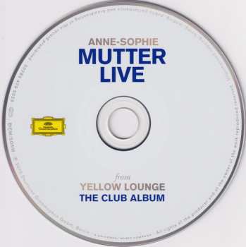 CD Anne-Sophie Mutter: The Club Album, Live from Yellow Lounge