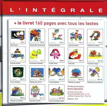 18CD/Dobozkészlet Anne Sylvestre: Les Fabulettes D'Anne Sylvestre - L'Intégrale