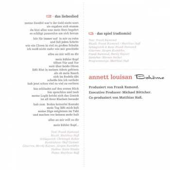 CD Annett Louisan: Bohème