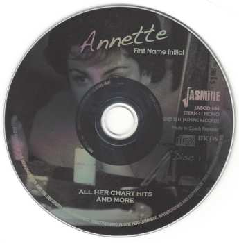 2CD Annette: First Name Initial - All Her Chart Hits And More