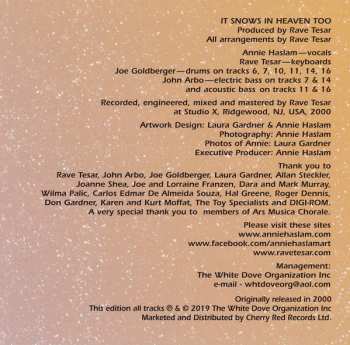 CD Annie Haslam: It Snows In Heaven Too