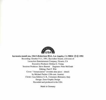 CD Anonymous 4: An English Ladymass (Medieval Chant And Polyphony)