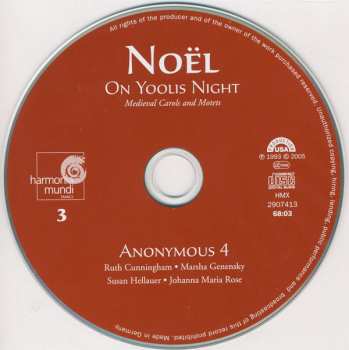 4CD/Dobozkészlet Anonymous 4: Noël - Carols & Chants For Christmas