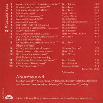 4CD/Dobozkészlet Anonymous 4: Noël - Carols & Chants For Christmas