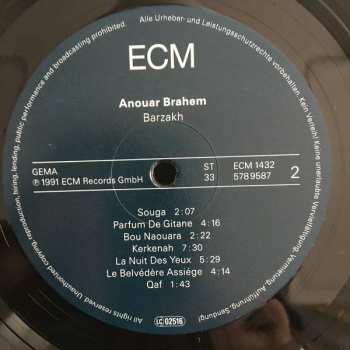 LP Anouar Brahem: Barzakh