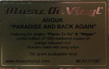 LP Anouk: Paradise And Back Again LTD | NUM | CLR
