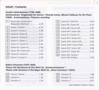 CD Robert Schumann: Geisterszenen / Geistervariationen