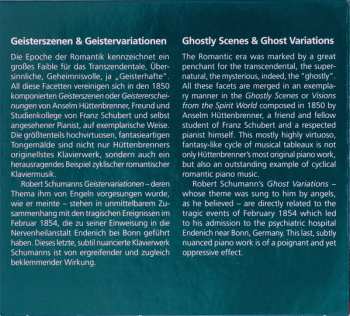 CD Robert Schumann: Geisterszenen / Geistervariationen
