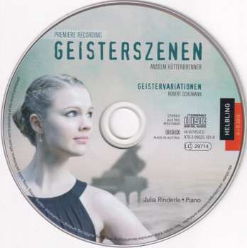 CD Robert Schumann: Geisterszenen / Geistervariationen