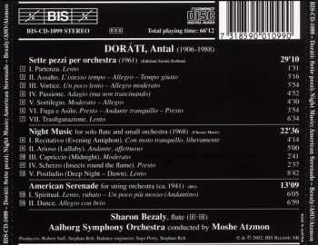CD Antal Dorati: Night Music / Sette Pezzi / American Serenade