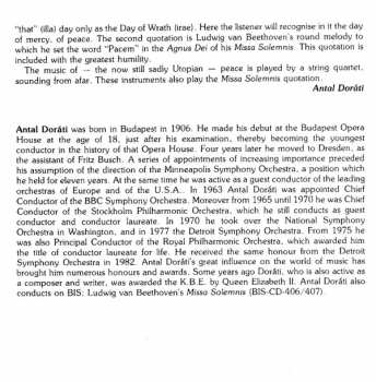 CD Antal Dorati: Symphony No. 1 / Symphony No. 2 "Querela Pacis"