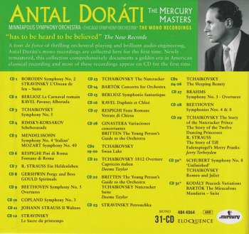 31CD/Dobozkészlet The Chicago Symphony Orchestra: The Mercury Masters - The Mono Recordings