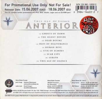 CD Anterior: This Age Of Silence