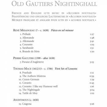 CD Anthony Bailes: Old Gautiers Nightinghall