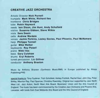 2CD Anthony Braxton: Composition No. 175,  Composition No. 126 Trillium-Dialogues M