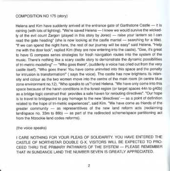 2CD Anthony Braxton: Composition No. 175,  Composition No. 126 Trillium-Dialogues M