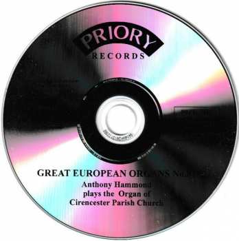 CD Anthony Hammond: Great European Organs No. 81