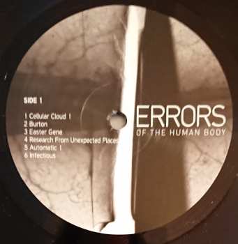 2LP Anthony Pateras: Errors Of The Human Body (Original Motion Picture Soundtrack)