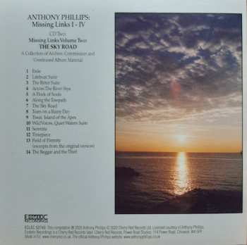 5CD/Dobozkészlet Anthony Phillips: Missing Links I-IV