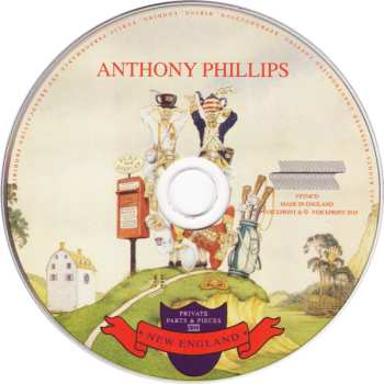 2CD Anthony Phillips: Private Parts And Pieces VII & VIII (Slow Waves, Soft Stars & New England)