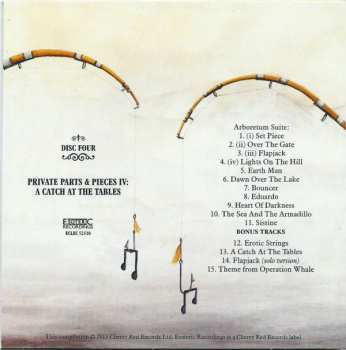 5CD/Dobozkészlet Anthony Phillips: Private Parts & Pieces I-IV