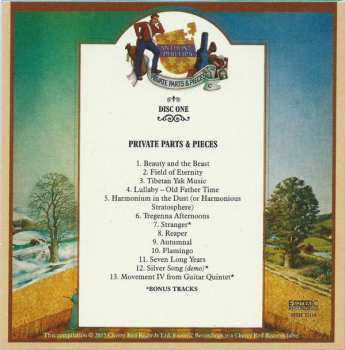 5CD/Dobozkészlet Anthony Phillips: Private Parts & Pieces I-IV