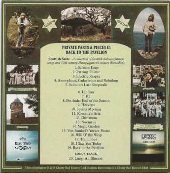 5CD/Dobozkészlet Anthony Phillips: Private Parts & Pieces I-IV