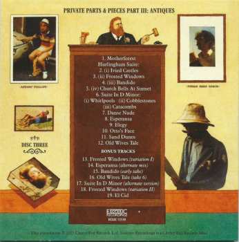 5CD/Dobozkészlet Anthony Phillips: Private Parts & Pieces I-IV