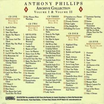 5CD/Dobozkészlet Anthony Phillips: The Archive Collection (Volume I & Volume II)