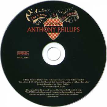 2CD/DVD/Dobozkészlet Anthony Phillips: The Geese & The Ghost