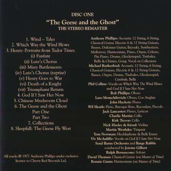 2CD/DVD/Dobozkészlet Anthony Phillips: The Geese & The Ghost