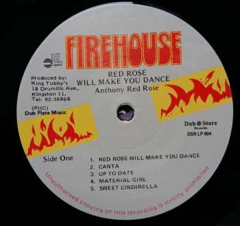 LP Anthony Red Rose: Red Rose Will Make You Dance