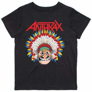 Merch Anthrax: Dětské Tričko War Dance  7-8 let