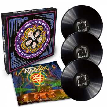 3LP/Dobozkészlet Anthrax: Kings Among Scotland