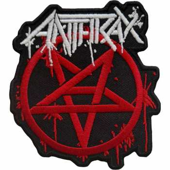Merch Anthrax: Felvarró Pent Logo Anthrax