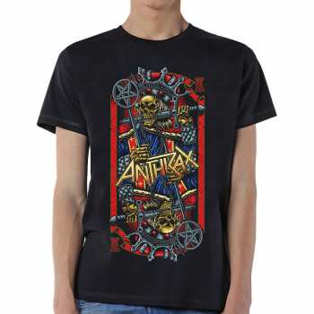 Merch Anthrax: Tričko Evil King  S