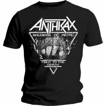 Merch Anthrax: Póló Soldier Of Metal Ftd 