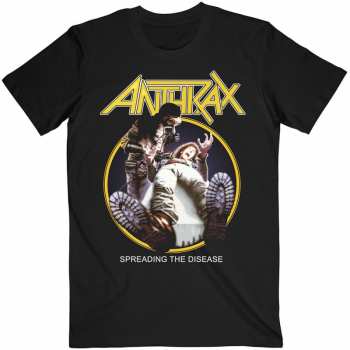 Merch Anthrax: Póló Spreading The Disease Track List 