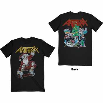 Merch Anthrax: Tričko Vintage Christmas  S