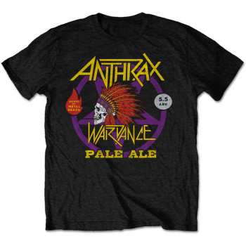 Merch Anthrax: Póló War Dance Paul Ale World Tour 2018 