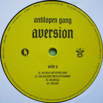 2LP/CD Antilopen Gang: Aversion