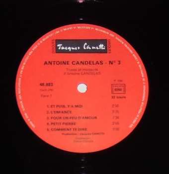 LP Antoine Candélas: Volume N° 3