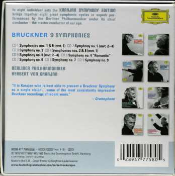 9CD/Dobozkészlet Berliner Philharmoniker: 9 Symphonies