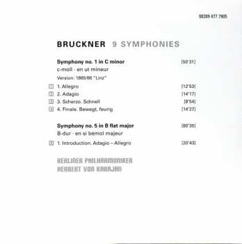 9CD/Dobozkészlet Berliner Philharmoniker: 9 Symphonies