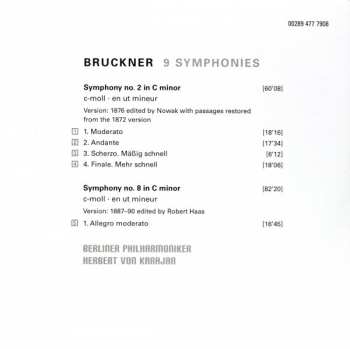 9CD/Dobozkészlet Berliner Philharmoniker: 9 Symphonies