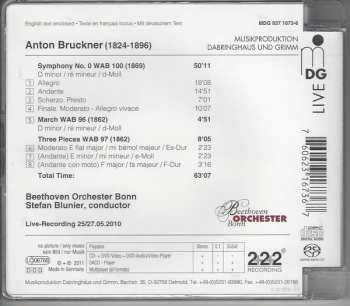 SACD Anton Bruckner: Symphony D Minor 'Nullte' WAB 100 • 3 Pieces WAB 97 • March WAB 96