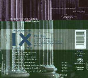 SACD Anton Bruckner: IX Sinfonie D-Moll With Finale