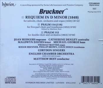 CD English Chamber Orchestra: Requiem / Psalms 112 114