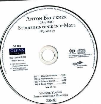 SACD Anton Bruckner: Studiensinfonie (1863)